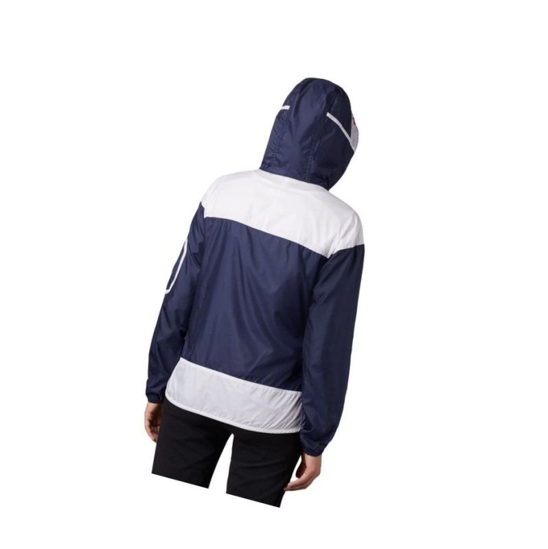 Columbia Challenger Windbreaker Mont Kadın Lacivert Beyaz | 81234-FLET