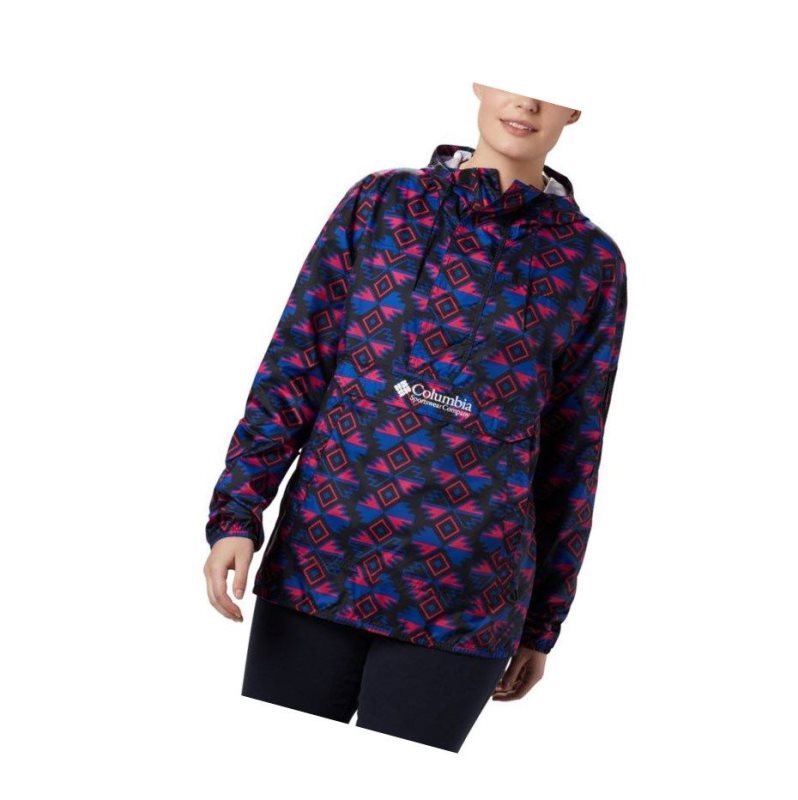 Columbia Challenger Windbreaker Mont Kadın Siyah | 70836-DJMN