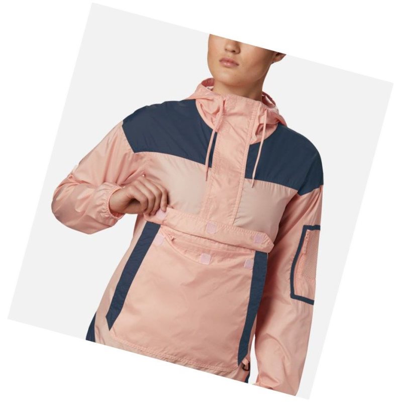 Columbia Challenger Windbreaker Mont Kadın Lacivert | 42069-FKMI