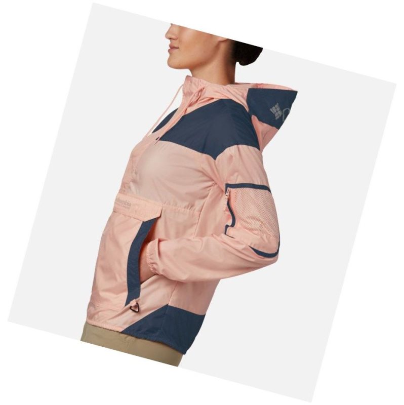 Columbia Challenger Windbreaker Mont Kadın Lacivert | 42069-FKMI