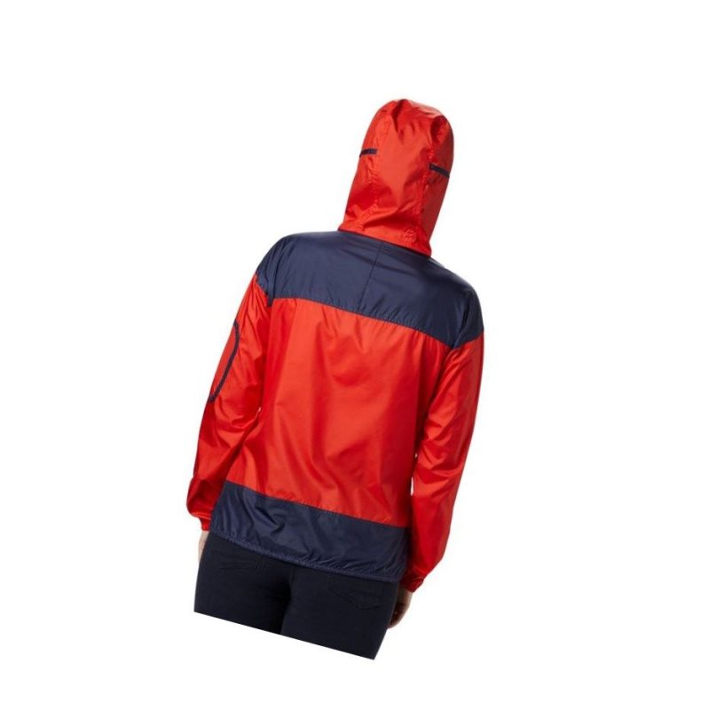 Columbia Challenger Windbreaker Mont Kadın Turuncu Lacivert | 34726-FGYQ