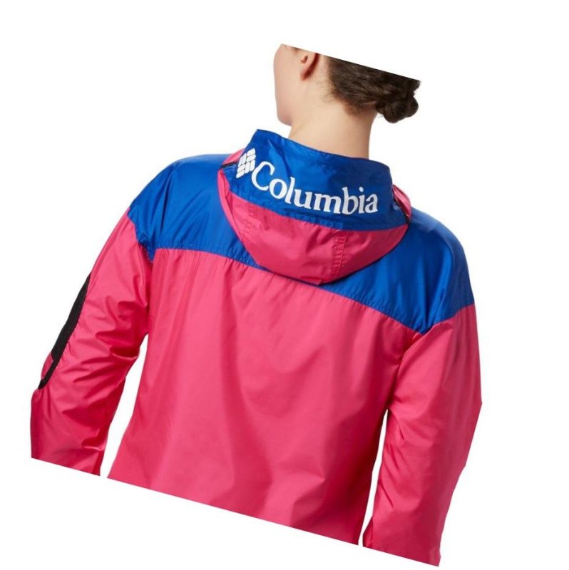 Columbia Challenger Windbreaker Mont Kadın Pembe | 03512-QTMV