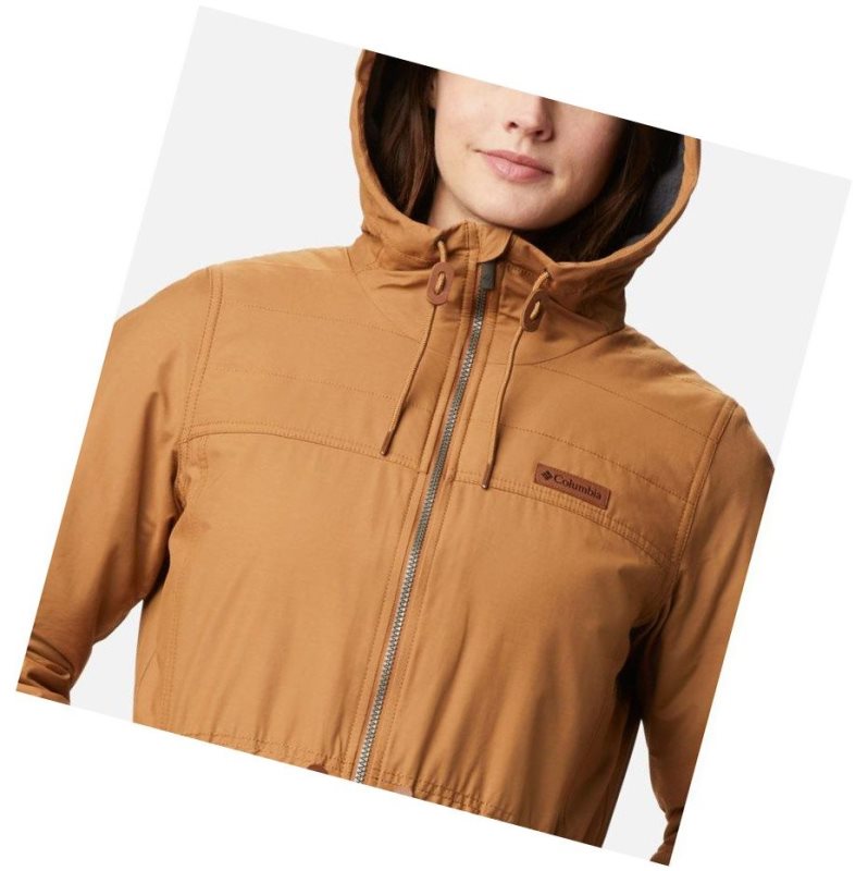 Columbia Chatfield Hill Mont Kadın Kahverengi | 85197-FQWI