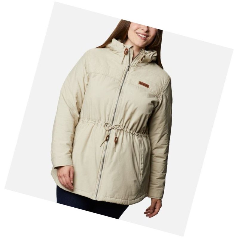 Columbia Chatfield Hill Plus Size Mont Kadın Haki | 01584-TQFY
