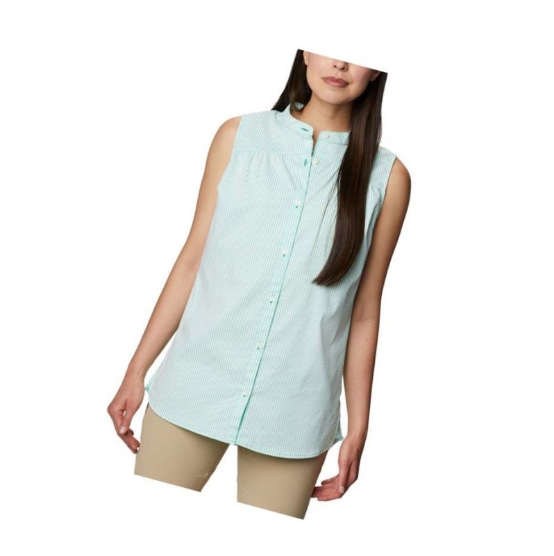 Columbia Cherry Creek Lane Sleeveless Tunic Atlet Kadın Yeşil | 94170-DPZW