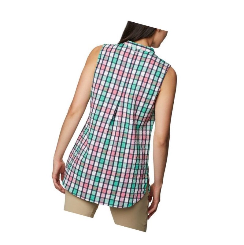Columbia Cherry Creek Lane Sleeveless Tunic Atlet Kadın Yeşil | 43265-ZWAC
