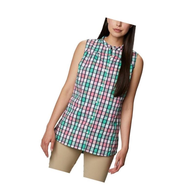 Columbia Cherry Creek Lane Sleeveless Tunic Atlet Kadın Yeşil | 43265-ZWAC