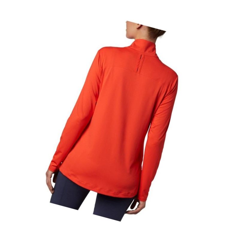 Columbia Chill River Full Zip Mont Kadın Kırmızı | 93104-JNLG