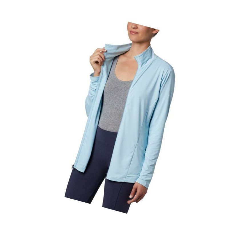 Columbia Chill River Full Zip Mont Kadın Mavi | 04851-ATSH