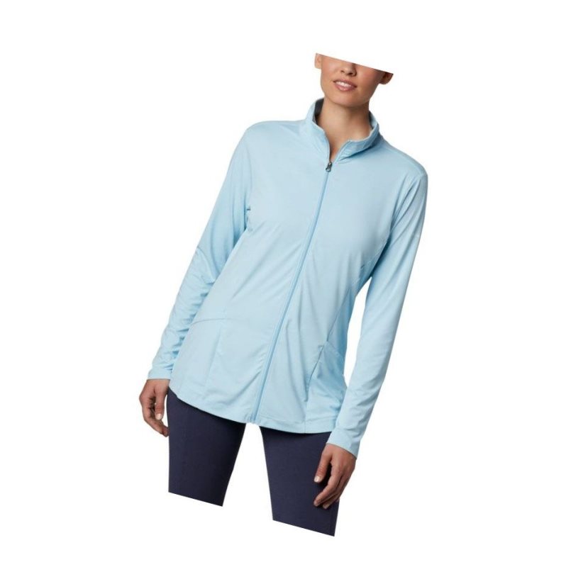 Columbia Chill River Full Zip Mont Kadın Mavi | 04851-ATSH