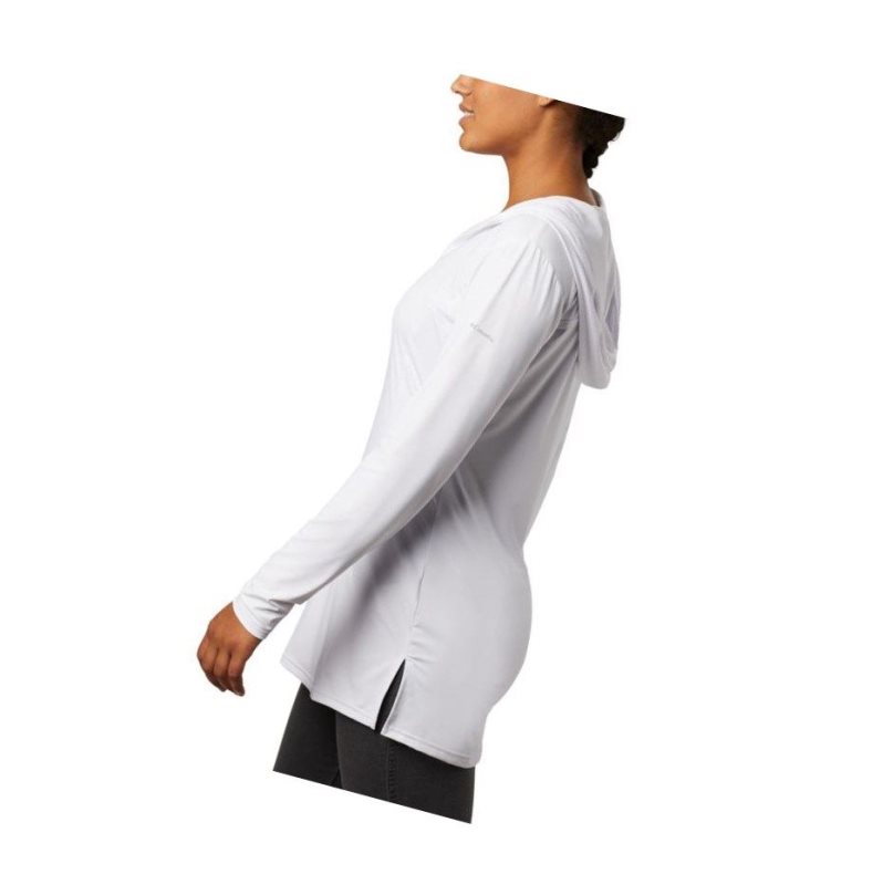 Columbia Chill River Hooded Tunic Kapşonlu Kadın Beyaz | 69401-VYOU