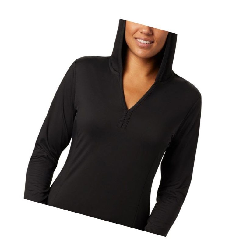Columbia Chill River Hooded Tunic Kapşonlu Kadın Siyah | 61935-IESZ
