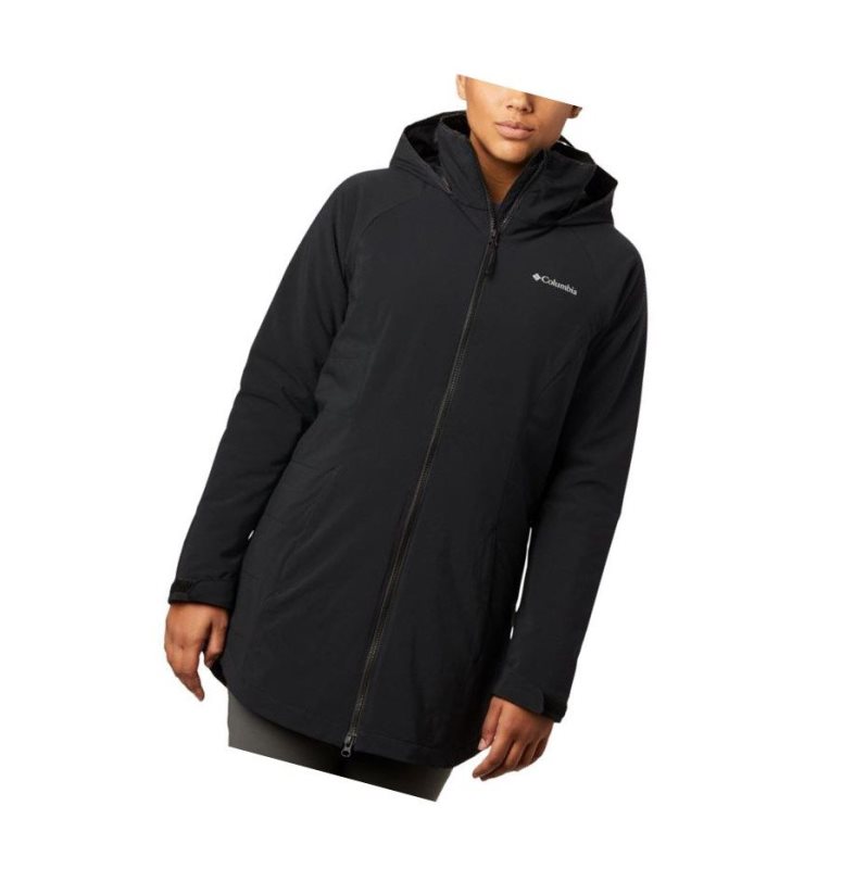 Columbia Cleveland Crest Long Mont Kadın Siyah | 93420-KGWZ