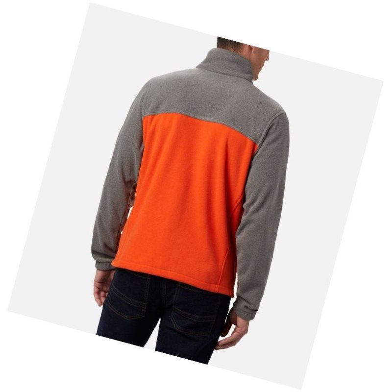 Columbia Collegiate Flanker III Fleece - Oregon State Mont Erkek Gri Kahverengi Turuncu | 50198-HSLX