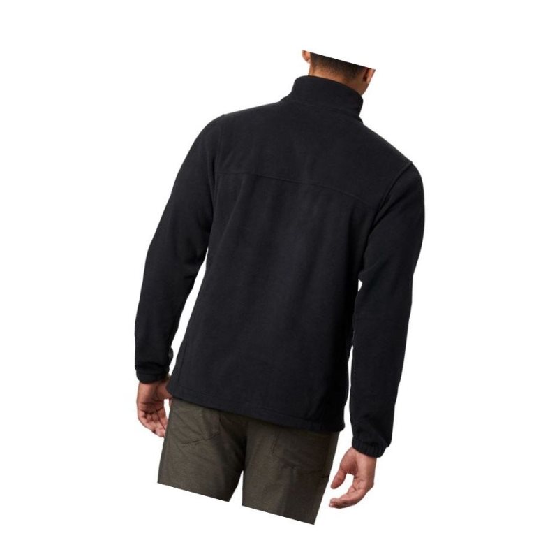 Columbia Collegiate Flanker III Fleece - Georgia Mont Erkek Siyah | 30415-TMGL