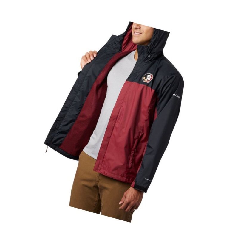 Columbia Collegiate Glennaker Storm - Florida State Mont Erkek Siyah Koyu Kırmızı | 02935-GSOI