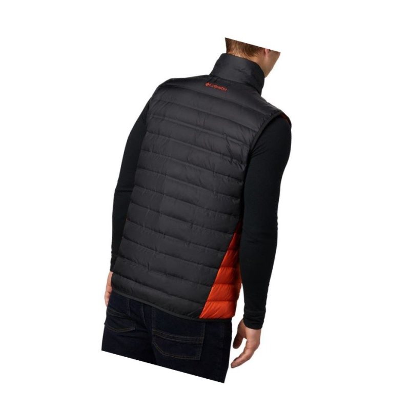 Columbia Collegiate Lake 22 Reversible - Oregon State Yelek Erkek Siyah Kahverengi Turuncu | 60189-LHUQ