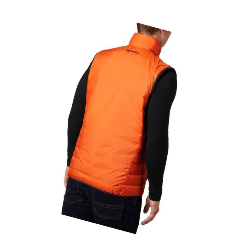 Columbia Collegiate Lake 22 Reversible - Oregon State Yelek Erkek Siyah Kahverengi Turuncu | 60189-LHUQ