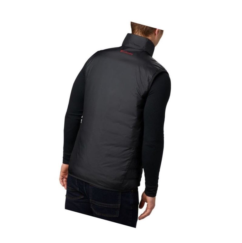 Columbia Collegiate Lake 22 Reversible - Washington State Yelek Erkek Kırmızı Siyah | 34971-SEWH