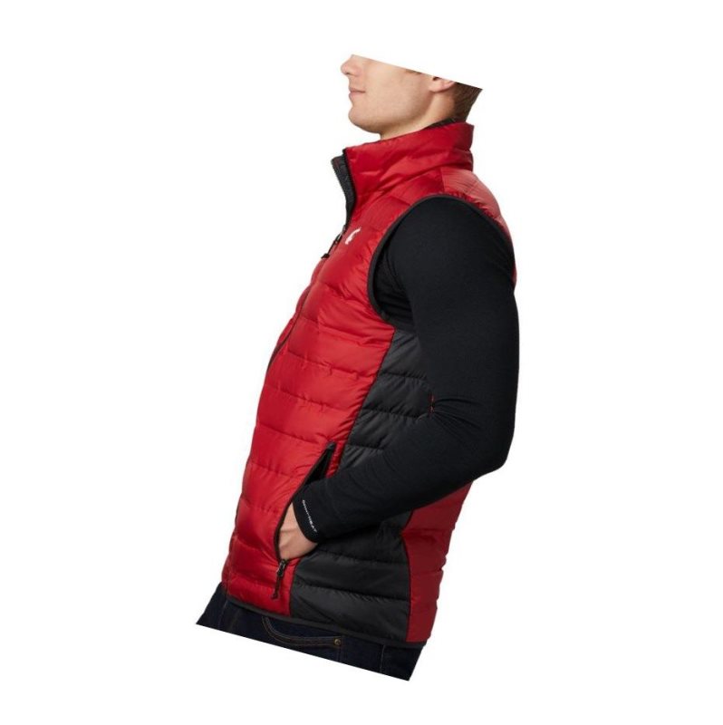 Columbia Collegiate Lake 22 Reversible - Washington State Yelek Erkek Kırmızı Siyah | 34971-SEWH