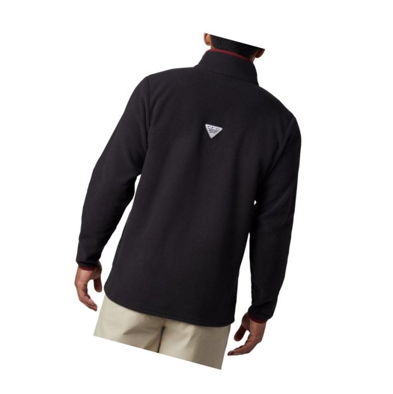 Columbia Collegiate PFG Harborside Fleece - Florida State Sweatshirt Erkek Siyah | 06714-ZATI