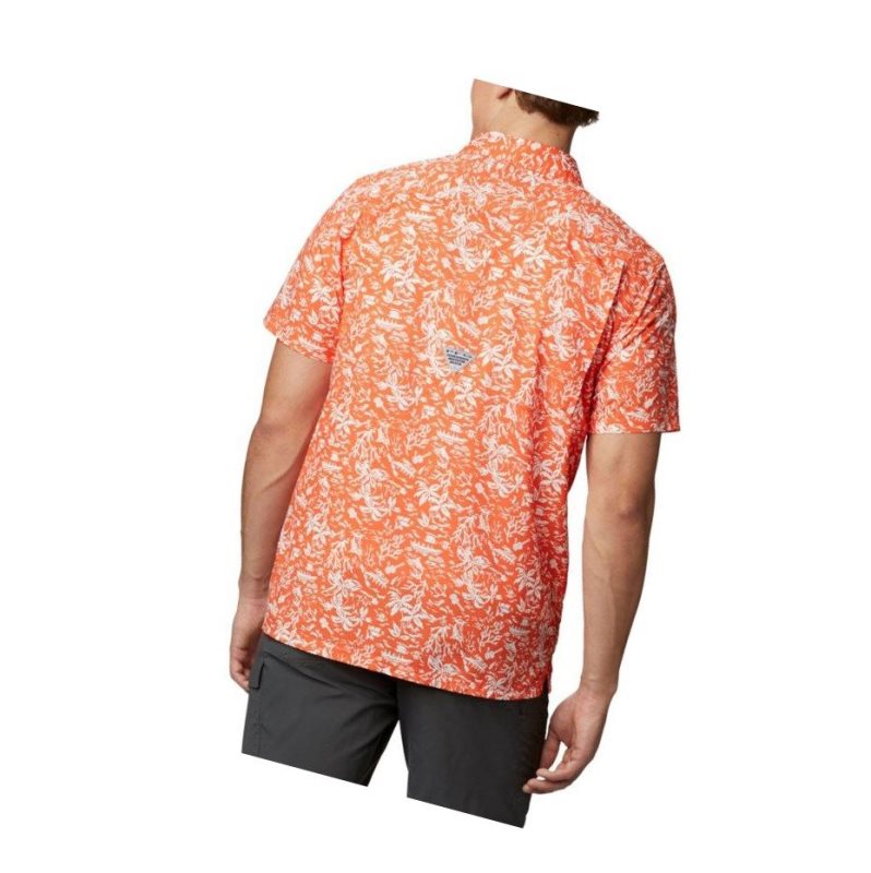 Columbia Collegiate PFG Super Slack Tide - Oregon State Gömlek Erkek Kahverengi Turuncu | 91254-JEBS