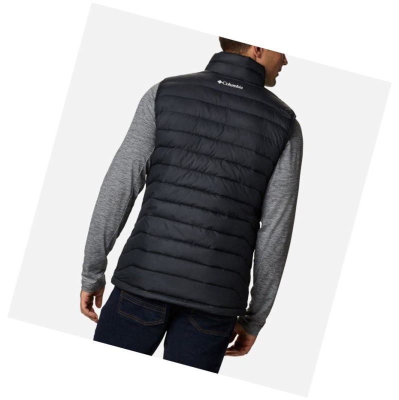 Columbia Collegiate Powder Lite - Ohio State Yelek Erkek Siyah | 32954-KNHV