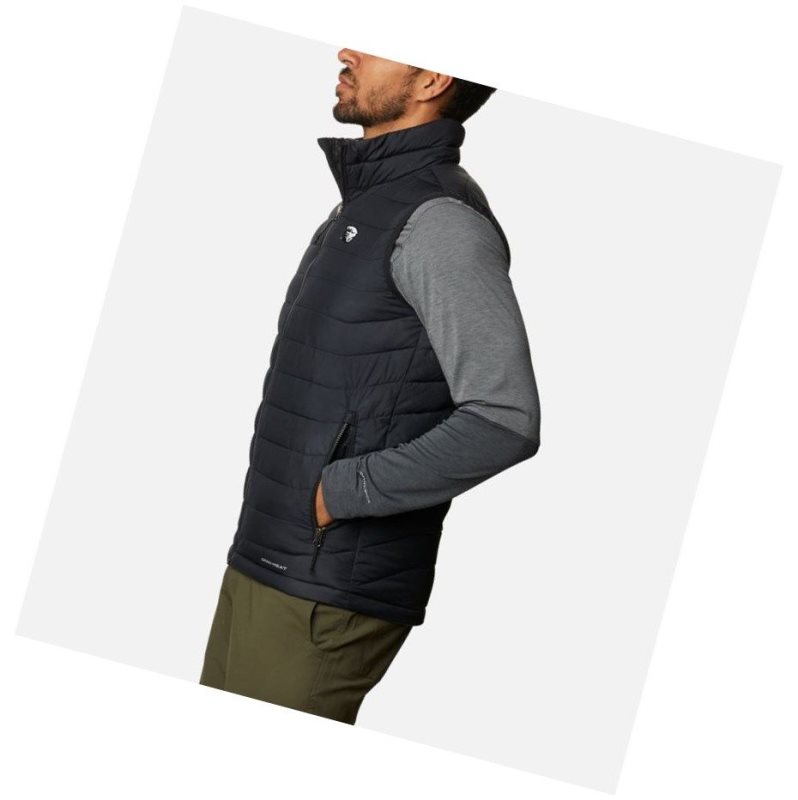 Columbia Collegiate Powder Lite - Oregon State Yelek Erkek Siyah | 70139-XBMA