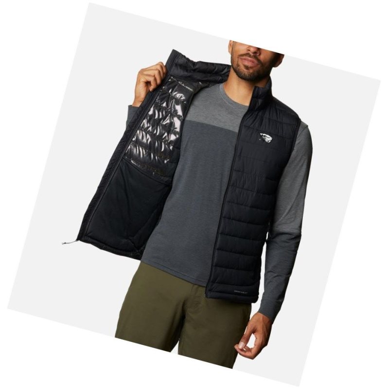 Columbia Collegiate Powder Lite - Oregon State Yelek Erkek Siyah | 70139-XBMA