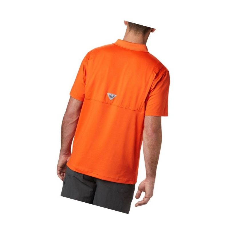 Columbia Collegiate Skiff Cast - Clemson Polo Gömlek Erkek Turuncu | 36017-LBFD