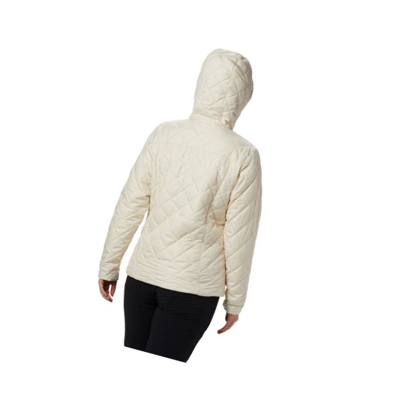 Columbia Copper Crest Hooded Mont Kadın Krema | 21985-ZATQ