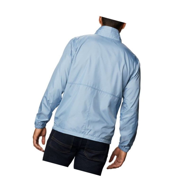 Columbia Creekview Windbreaker Mont Erkek Mavi | 94576-BGIV