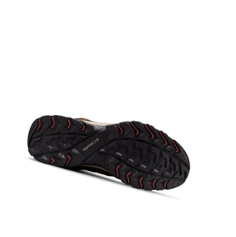 Columbia Crestwood Mid Waterproof Yürüyüş Botu Erkek Koyu Kahverengi | 45907-RQXB