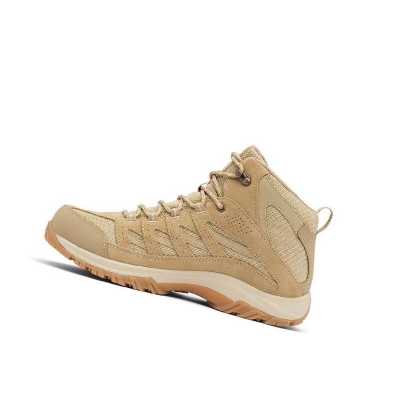 Columbia Crestwood Mid Waterproof Yürüyüş Botu Erkek Kahverengi | 35697-TDMZ