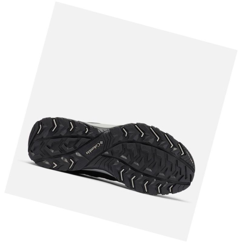 Columbia Crestwood Waterproof Wide Yürüyüş Ayakkabısı Erkek Siyah Gri | 74823-FEAQ