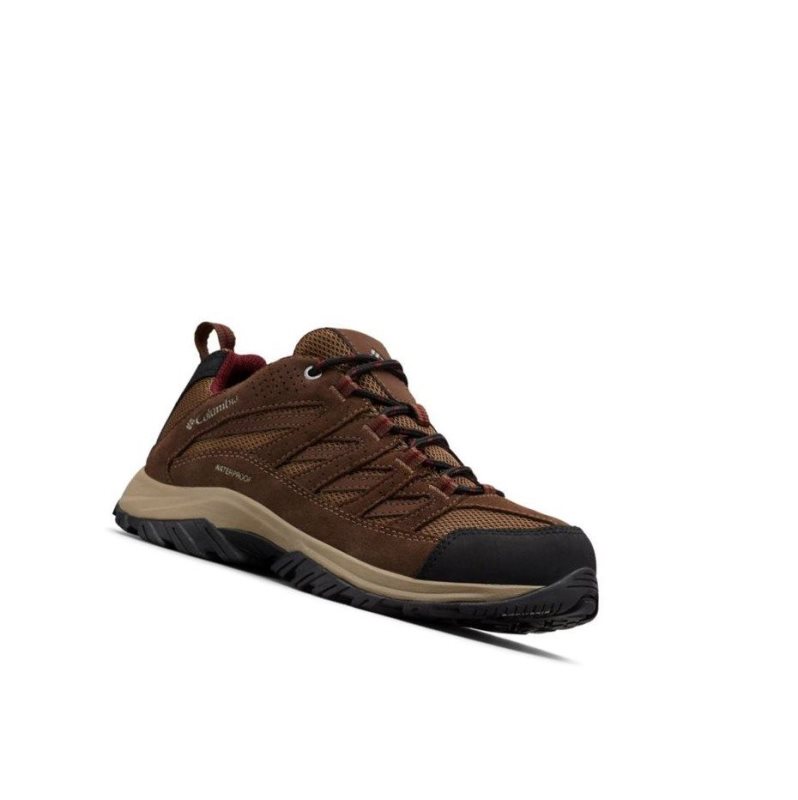 Columbia Crestwood Waterproof Yürüyüş Ayakkabısı Kadın Kahverengi | 64918-OBJQ