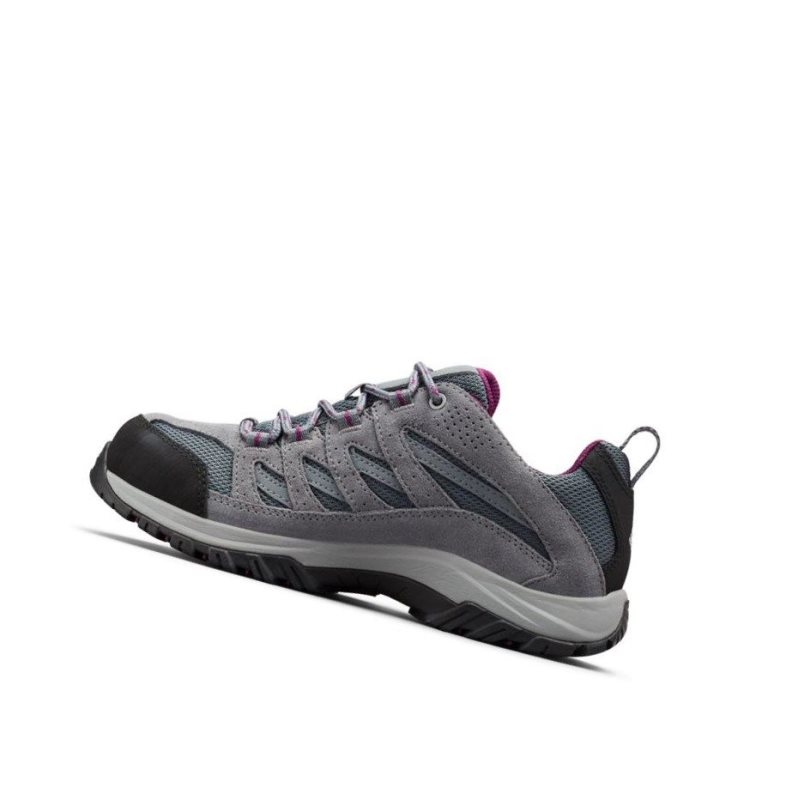 Columbia Crestwood Waterproof Yürüyüş Ayakkabısı Kadın Koyu Gri | 91485-INWG