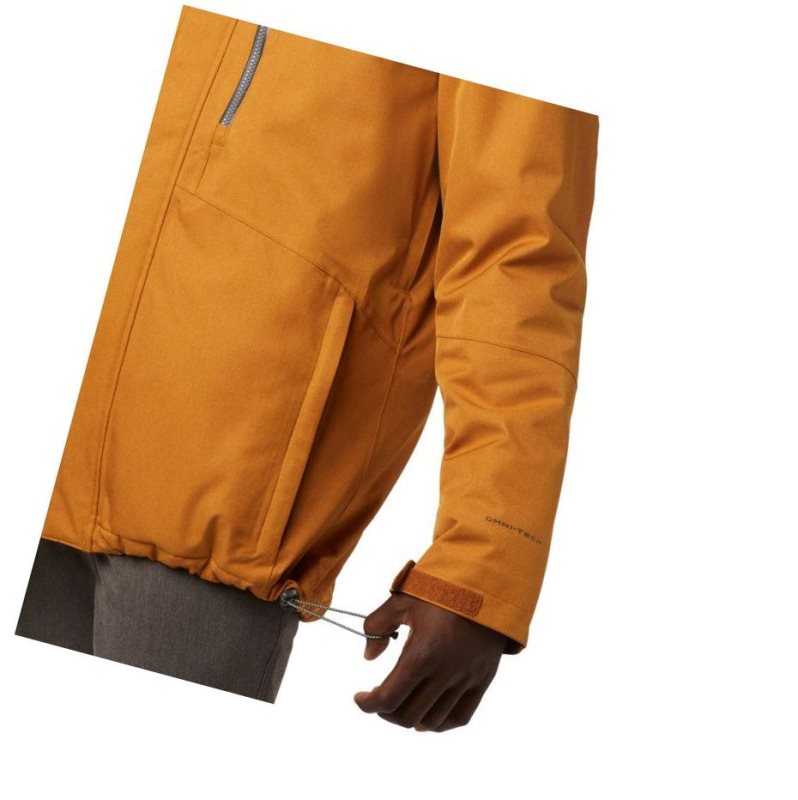 Columbia Cushman Crest Insulated Mont Erkek Kahverengi | 47251-MSCB