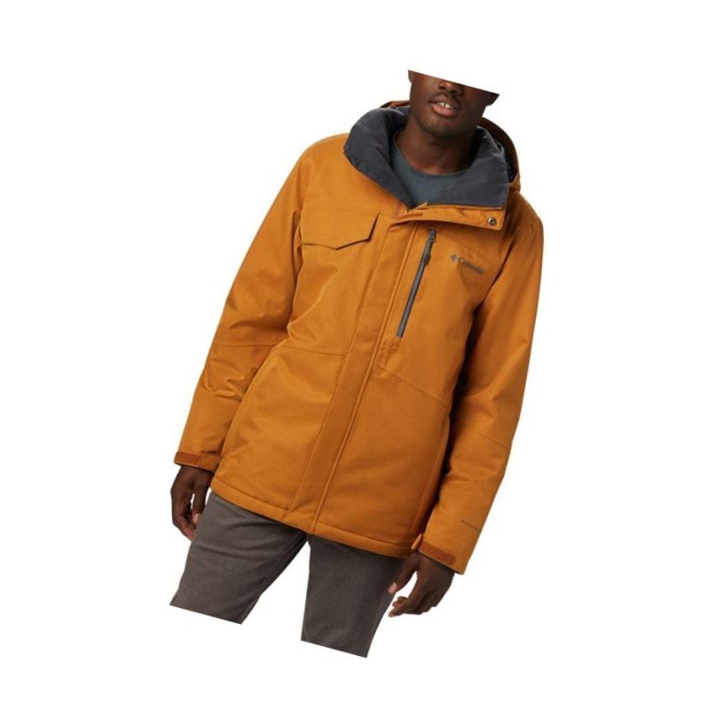 Columbia Cushman Crest Insulated Mont Erkek Kahverengi | 47251-MSCB