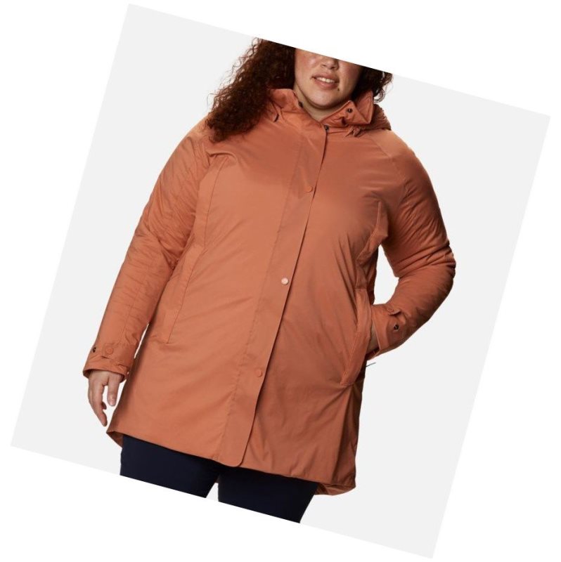 Columbia Dawn Watch Plus Size Mont Kadın Pembe | 67914-PACS