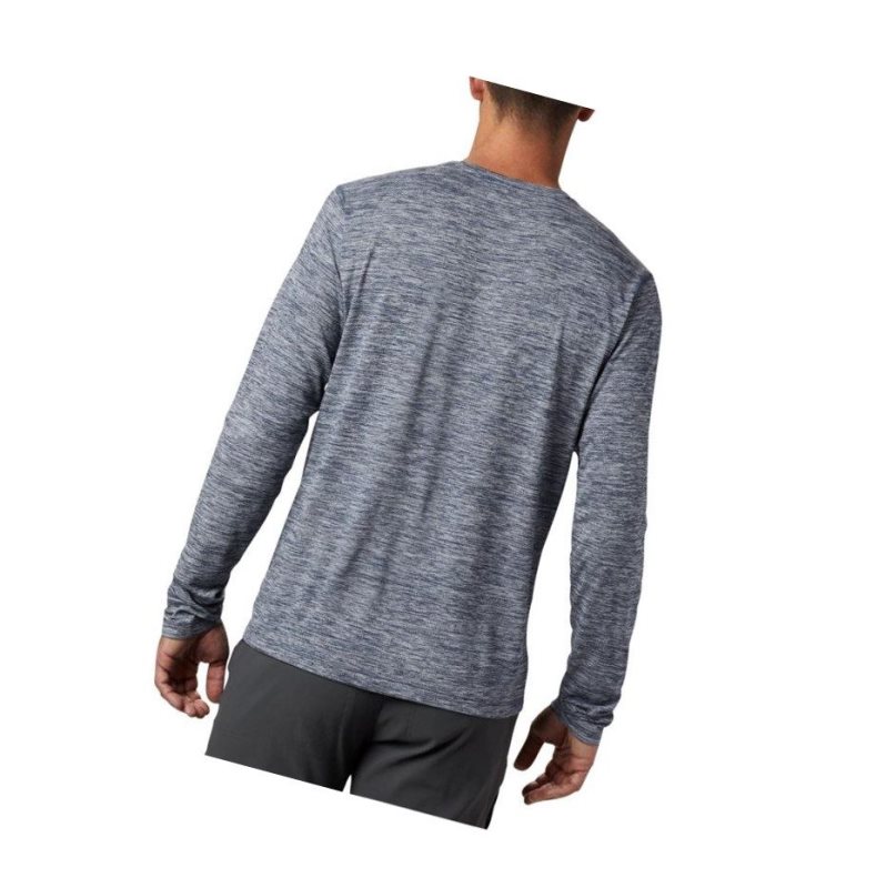 Columbia Deschutes Runner Long Sleeve Big Sweatshirt Erkek Koyu Mavi | 34125-OWDY