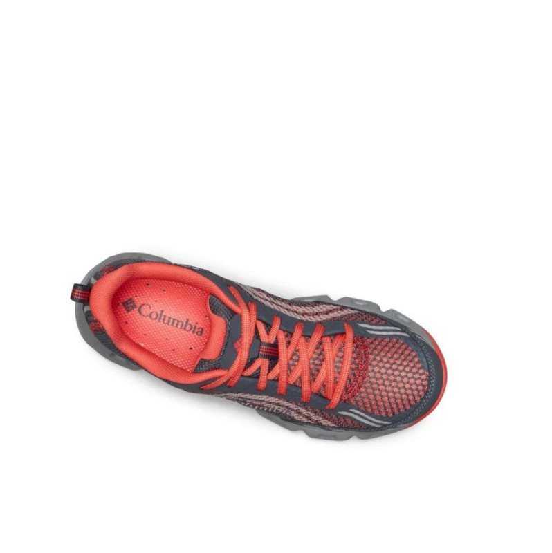 Columbia Drainmaker IV Water Spor Ayakkabı Kadın Koyu Gri Kırmızı Mercan | 85326-XKFQ