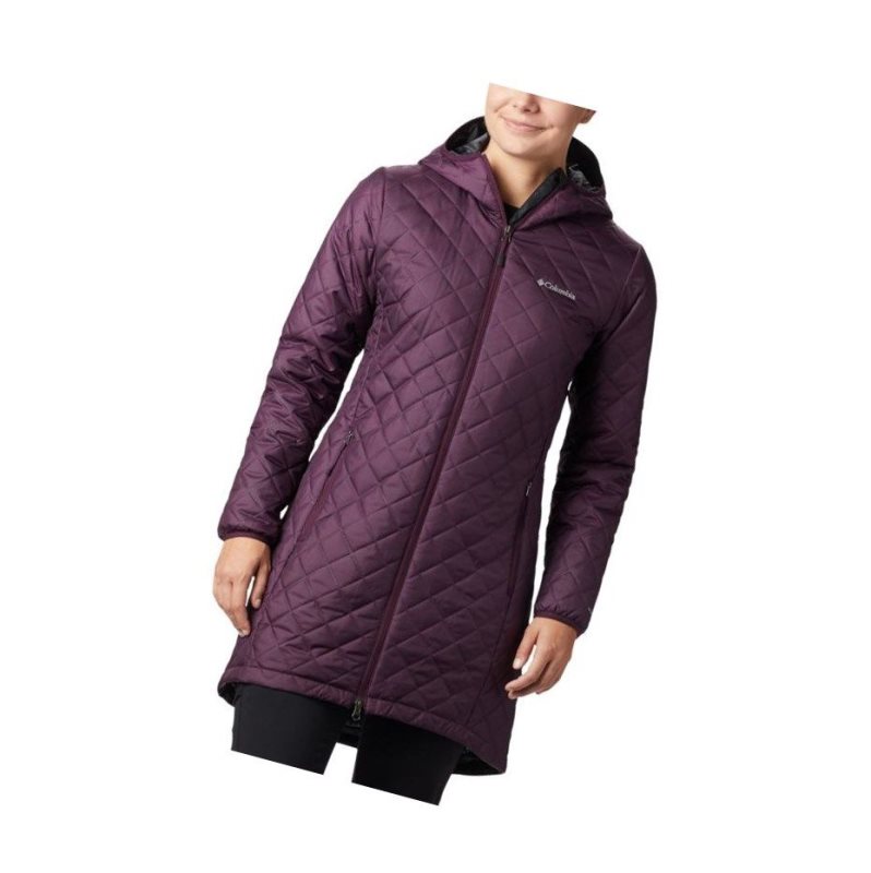 Columbia Dualistic Long Mont Kadın Siyah Pembe | 61532-TBWO