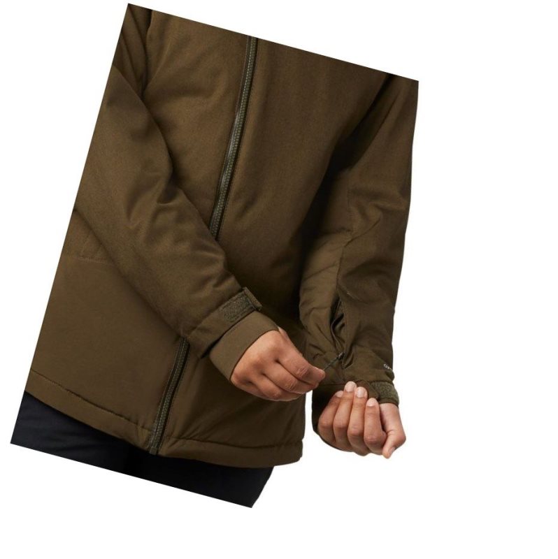 Columbia Emerald Lake Parka Mont Kadın Zeytin Yeşili | 27945-VRIX