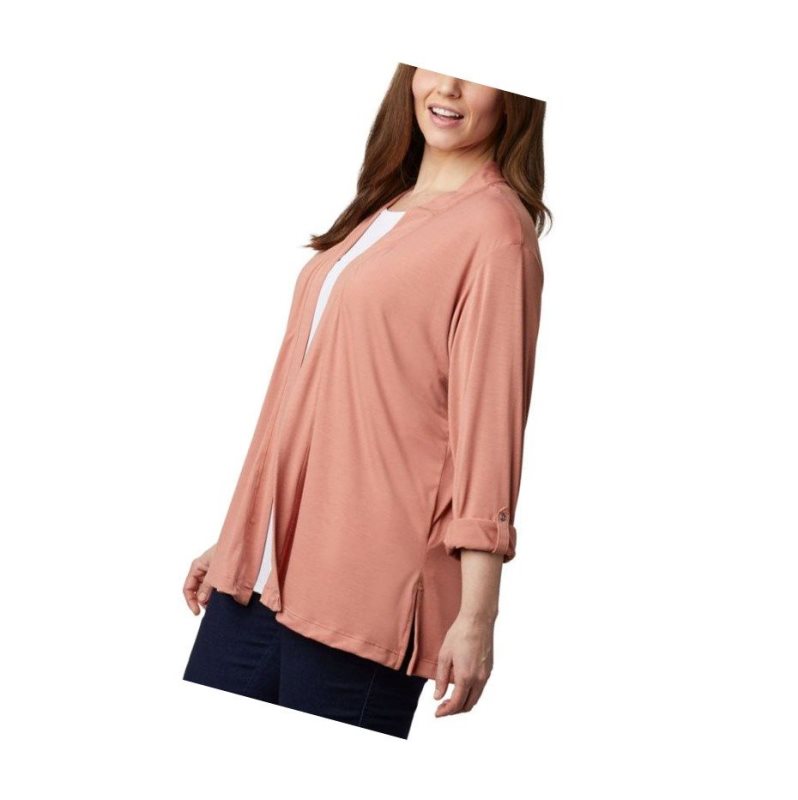 Columbia Essential Elements Plus Size Hırka Kadın Turuncu | 78360-MPOX