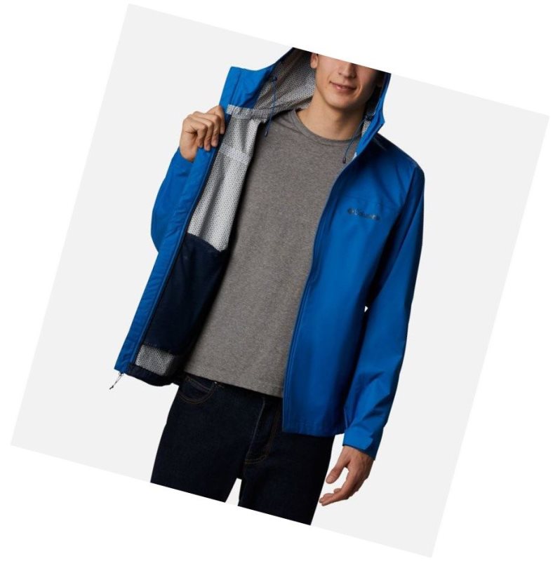 Columbia EvaPOURation Omni-Tech Mont Erkek Açık Indigo | 79152-LMHQ