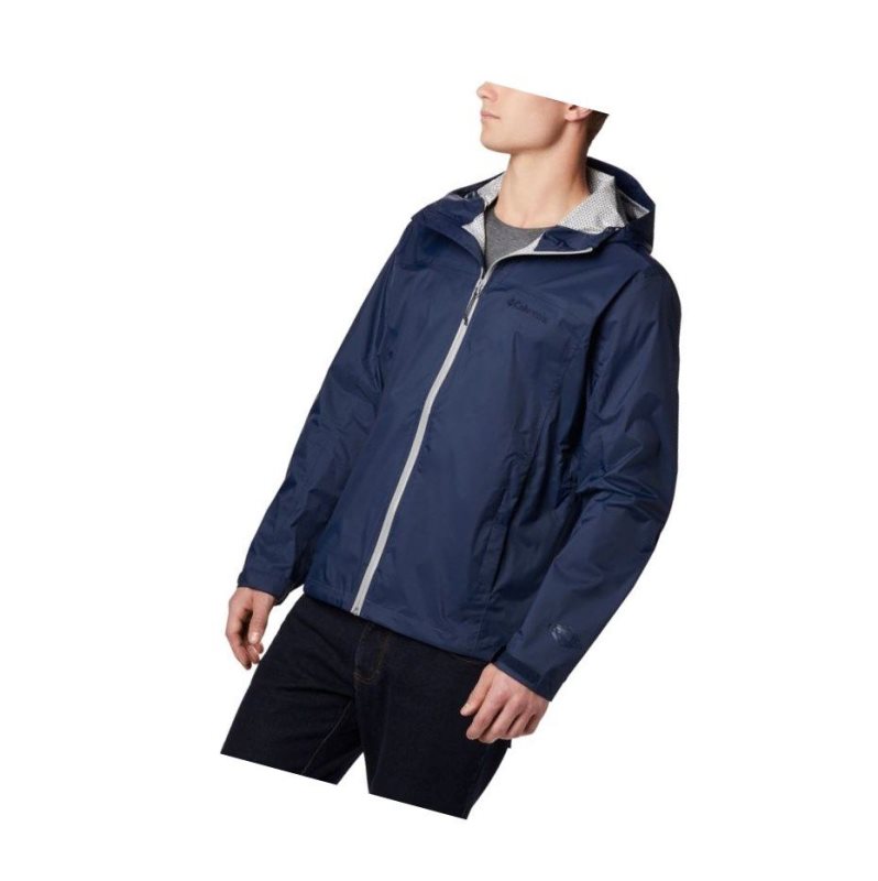 Columbia EvaPOURation Omni-Tech Mont Erkek Lacivert | 73012-PKZI