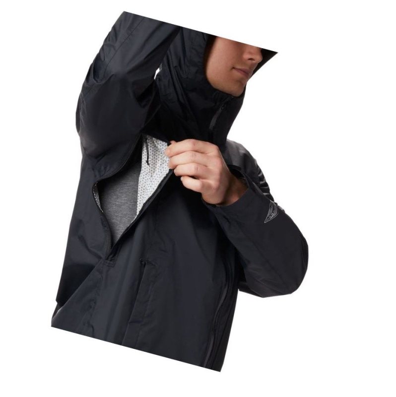 Columbia EvaPOURation Omni-Tech Mont Erkek Siyah | 53719-SNXB