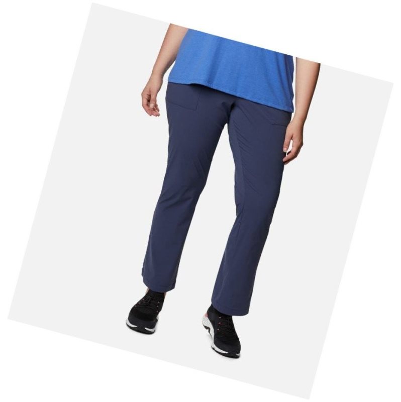 Columbia Everyday Go To Plus Size Pantolon Kadın Lacivert | 30948-ILVO