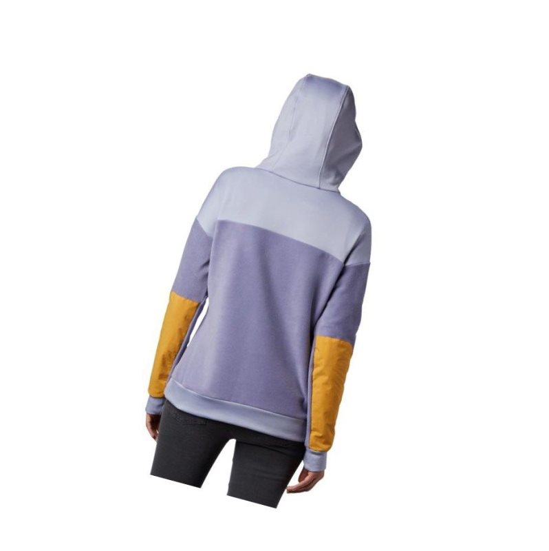 Columbia Exploration Fleece Anorak Kapşonlu Kadın Mor | 14729-WHZX